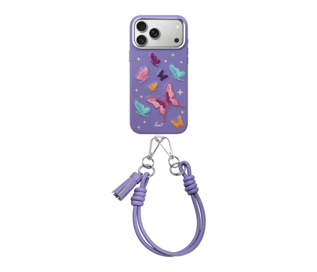 Laut Twine Edge do iPhone 18 Pro Max MagSafe (lilac butterfly) - 1586803 - zdjęcie 2